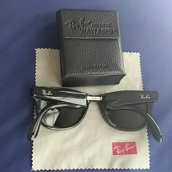 Ray Ban folding wayfarer - Picture 3 of 8